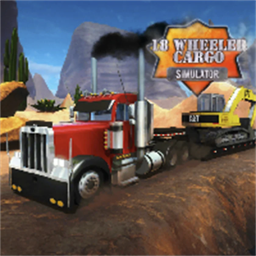 18 Wheeler Cargo Simulator — free online game screenshot and gameplay preview