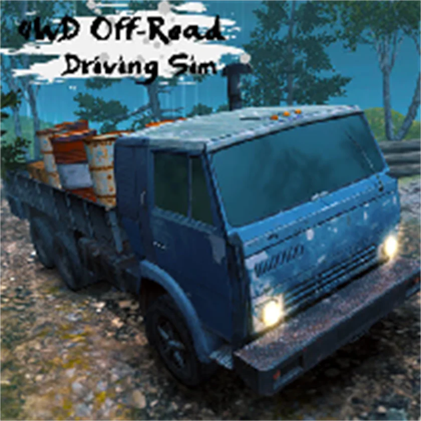 4WD Off Road Driving Sim — free online game screenshot and gameplay preview