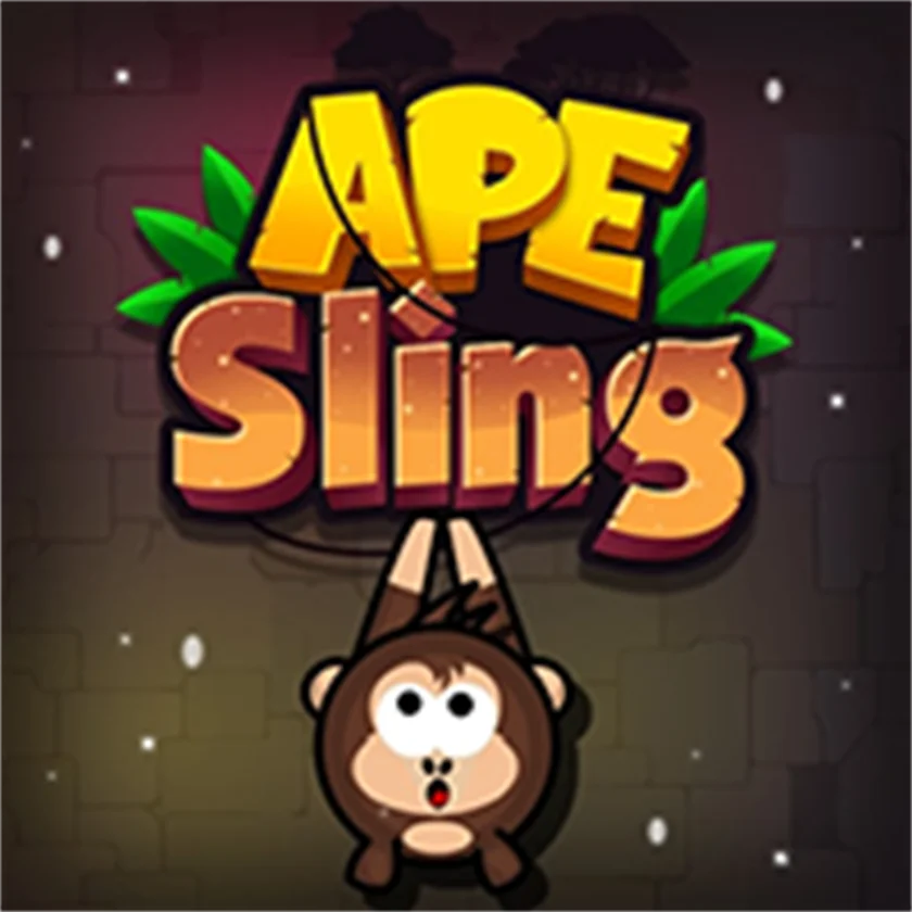 Ape Sling — free online game screenshot and gameplay preview