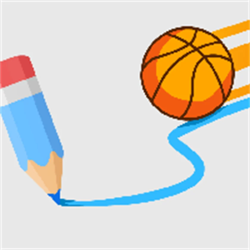 Basketball Line — free online game screenshot and gameplay preview