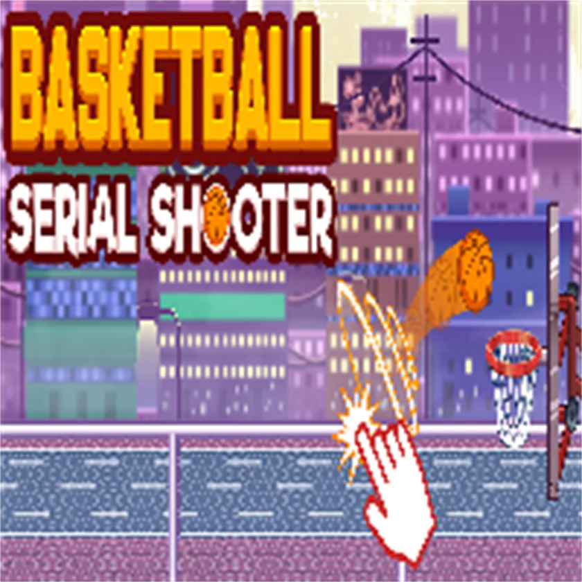 Basketball Serial Shooter — free online game screenshot and gameplay preview
