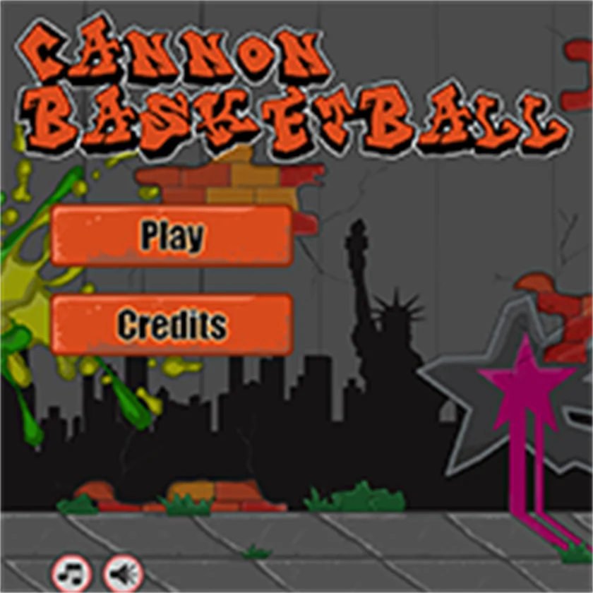 Cannon BasketBall — free online game screenshot and gameplay preview