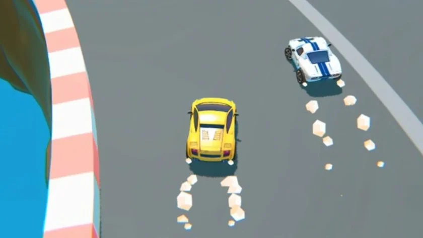 Cartoon Mini Racing — free online game screenshot and gameplay preview