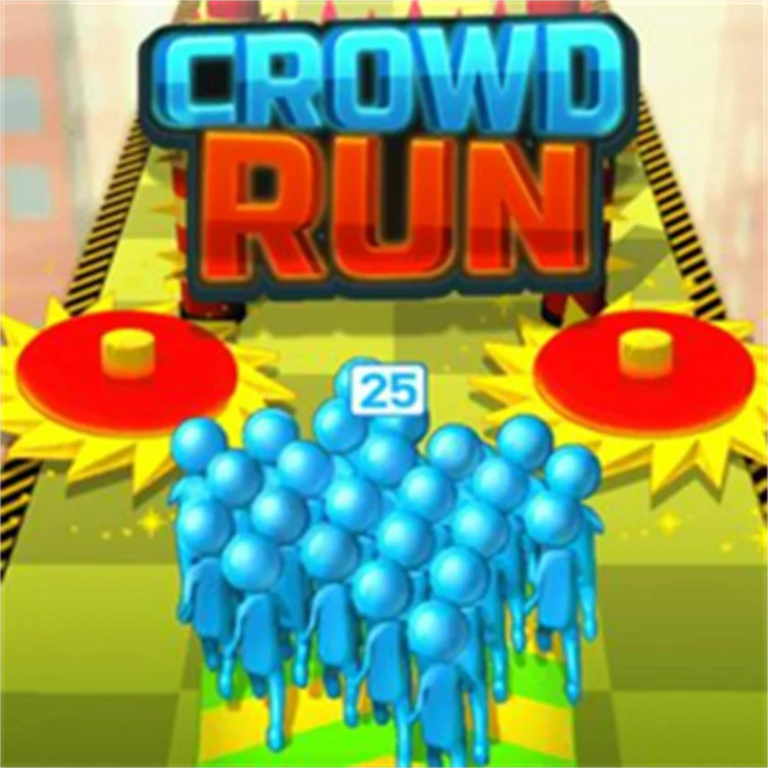 Crowd Run 3D — free online game screenshot and gameplay preview
