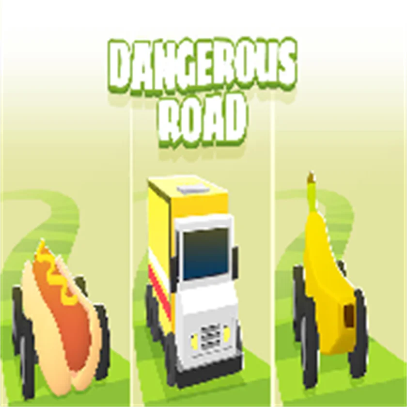 Dangerous Road — free online game screenshot and gameplay preview