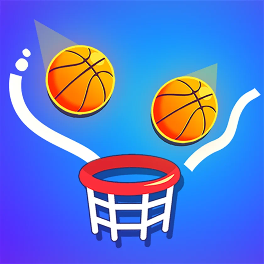 Dunkbrush — free online game screenshot and gameplay preview