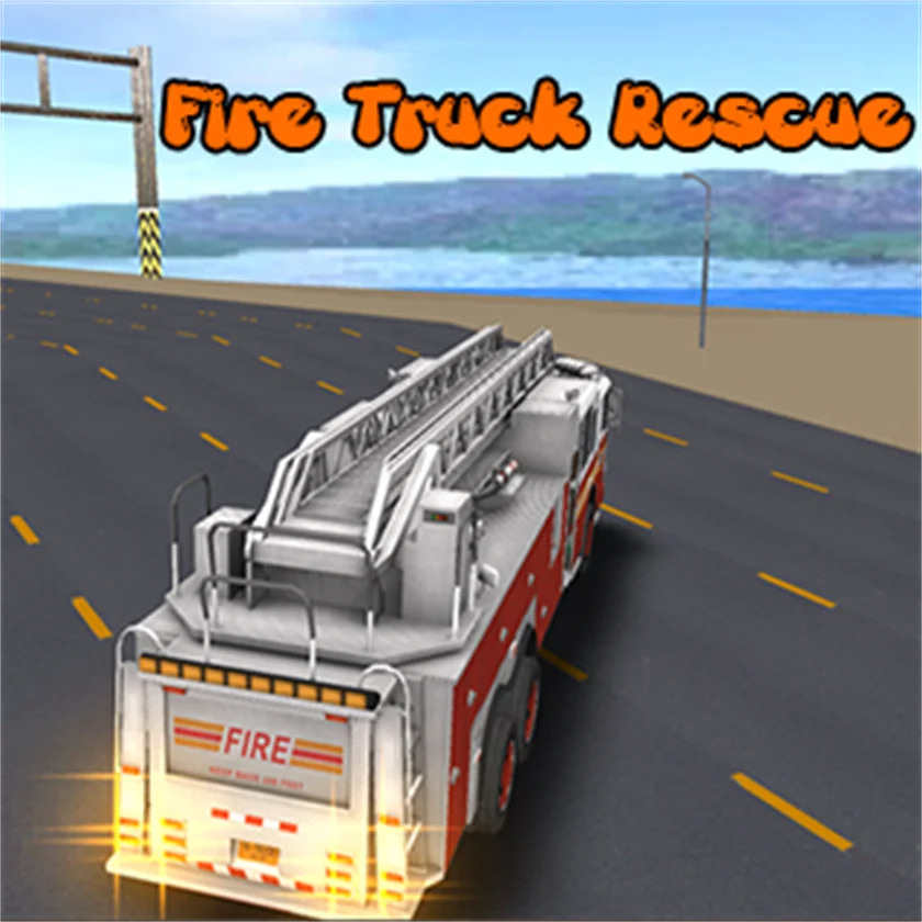Fire Truck Rescue — free online game screenshot and gameplay preview