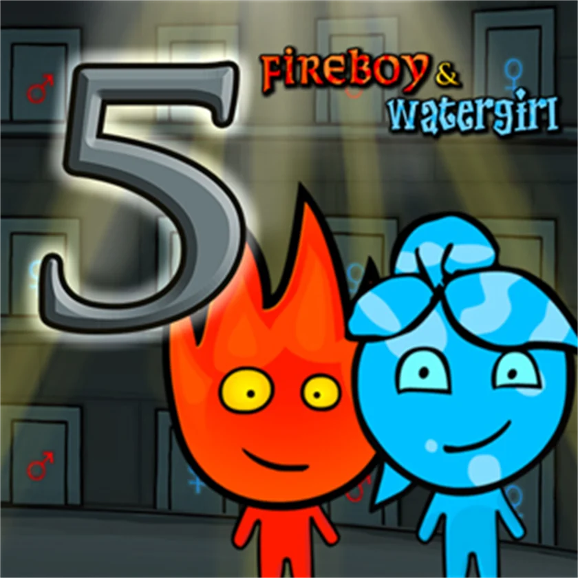 Fireboy & Watergirl 5 — free online game screenshot and gameplay preview
