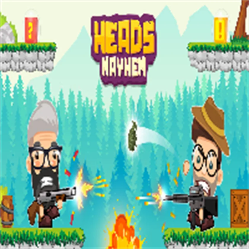 Heads Mayhem — free online game screenshot and gameplay preview