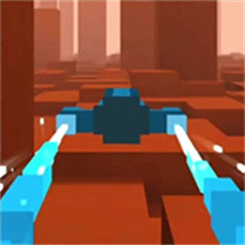 Hover Racer Drive — free online game screenshot and gameplay preview