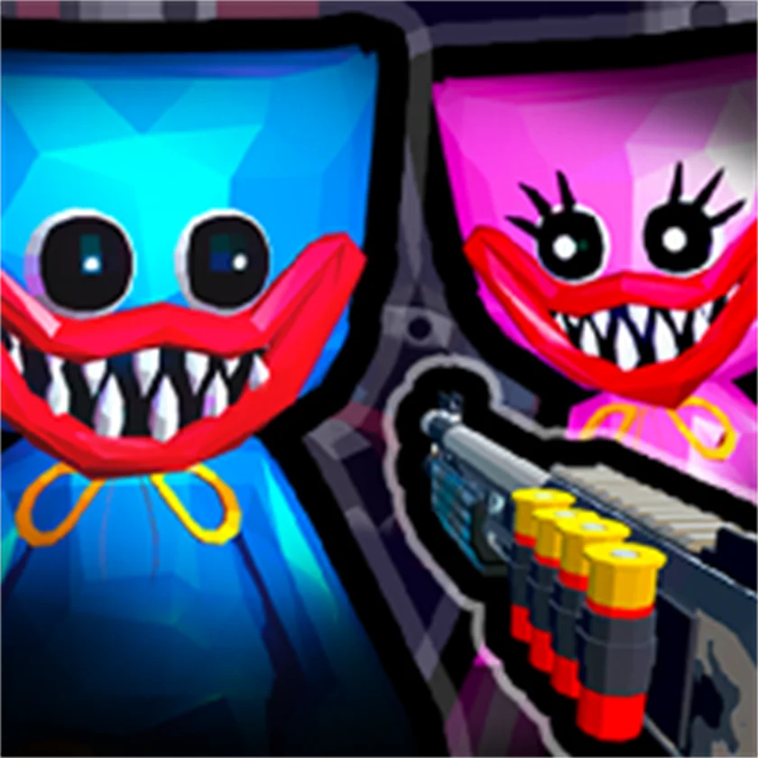 Huggy Wuggy Shooter — free online game screenshot and gameplay preview