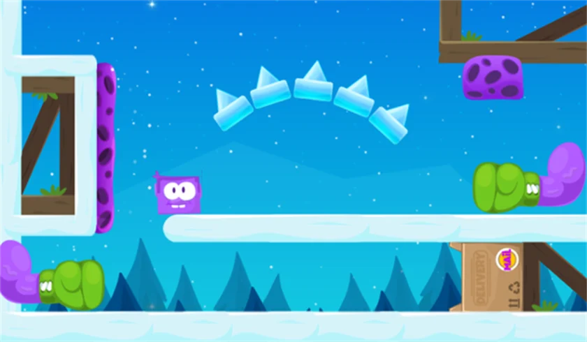 Icy purple head 3 — free online game screenshot and gameplay preview