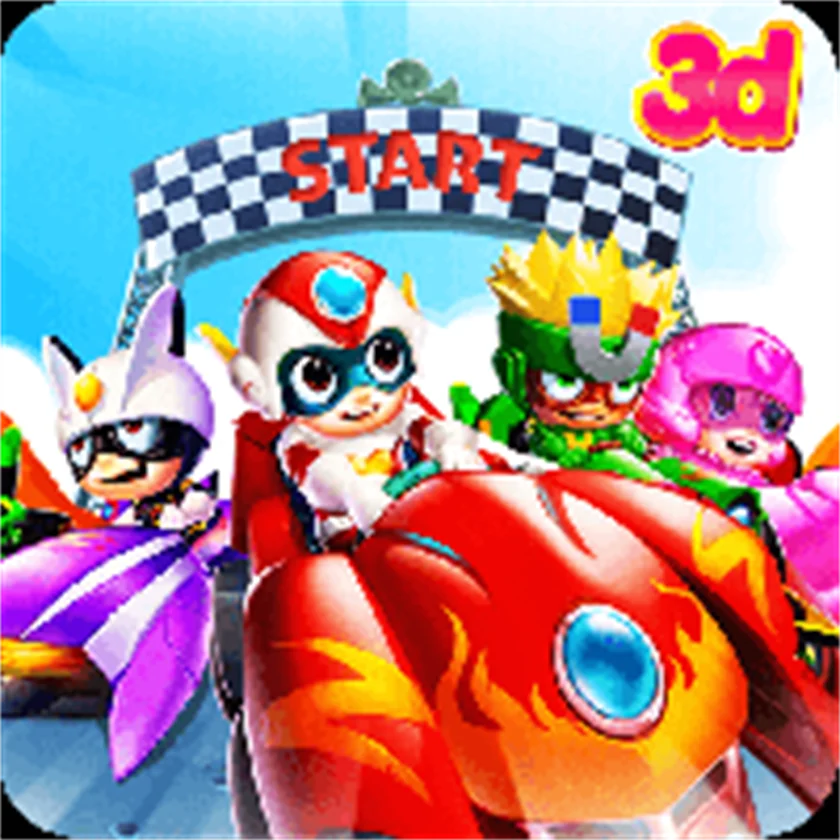 Kart Race 3D — free online game screenshot and gameplay preview