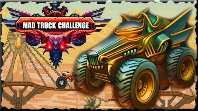 Mad Truck Challenge Special — free online game screenshot and gameplay preview