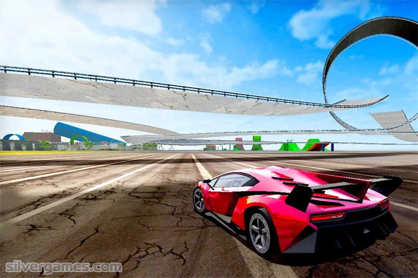 Madalin Stunt Cars 2 — free online game screenshot and gameplay preview