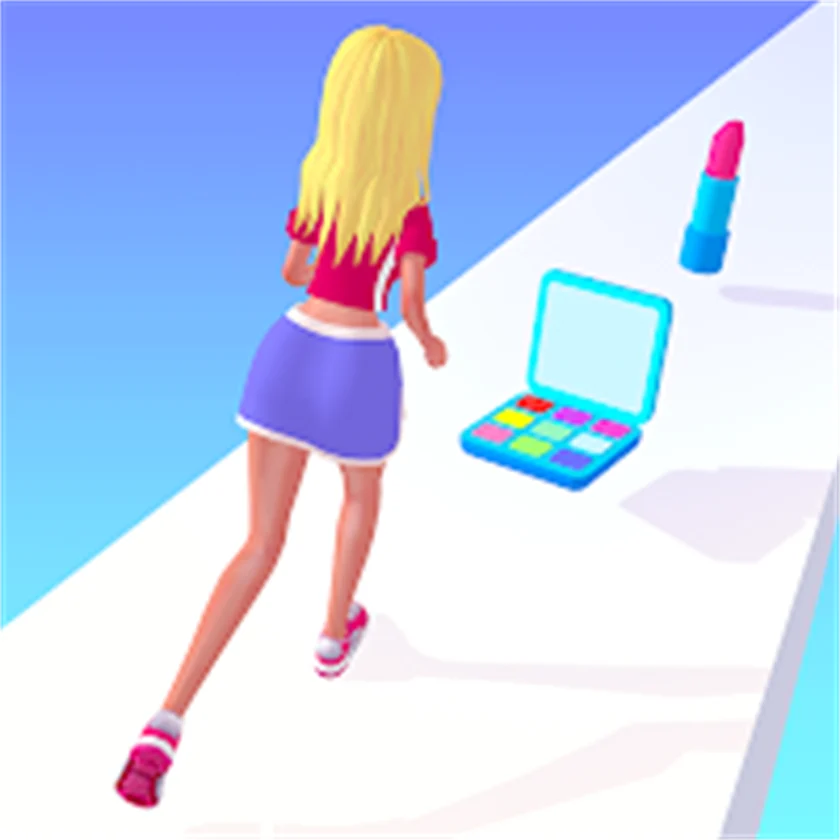 Make Up Runner — free online game screenshot and gameplay preview
