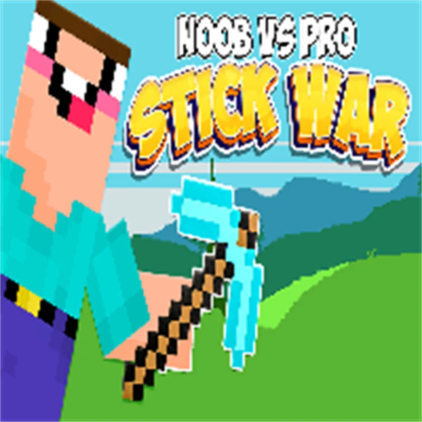 Noob vs Pro Stick War — free online game screenshot and gameplay preview