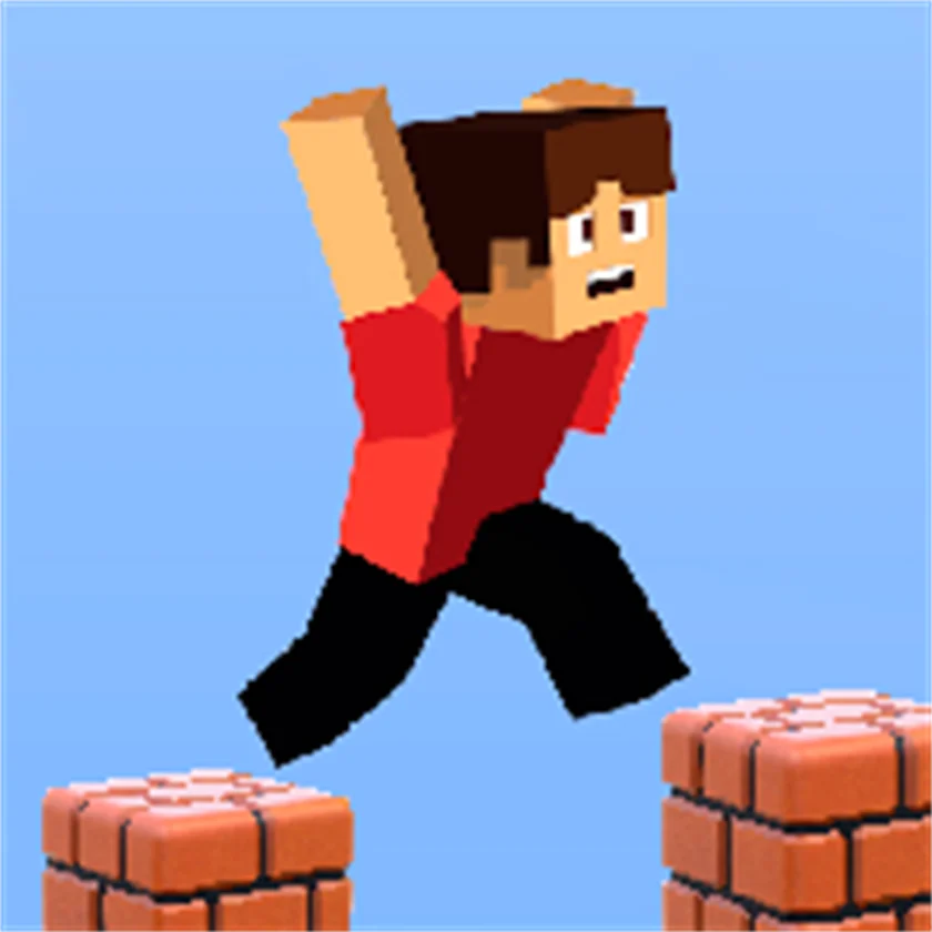 Parkour Block 3D — free online game screenshot and gameplay preview