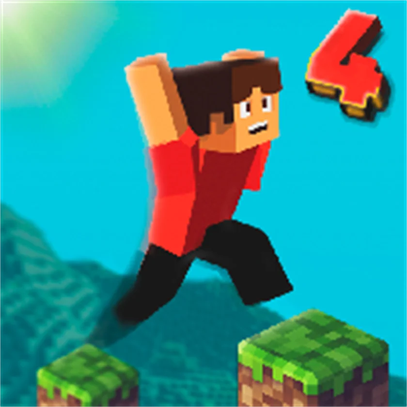 Parkour Block 4 — free online game screenshot and gameplay preview