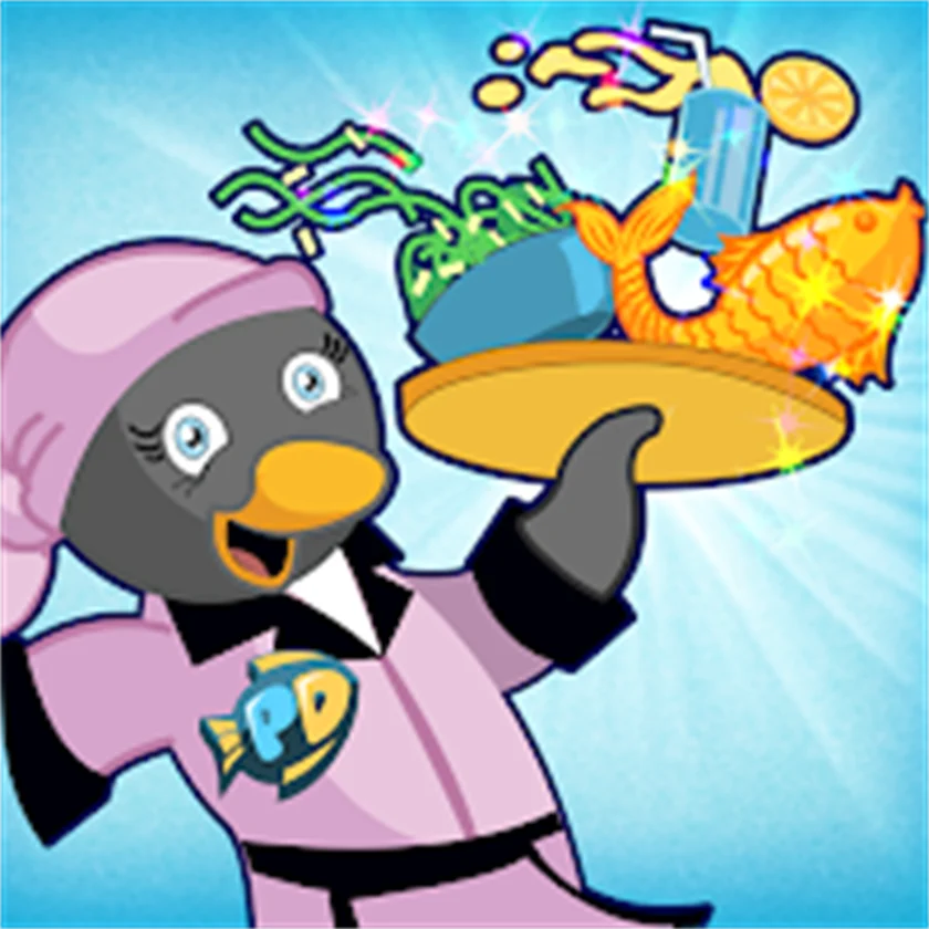Penguin Diner 1 — free online game screenshot and gameplay preview
