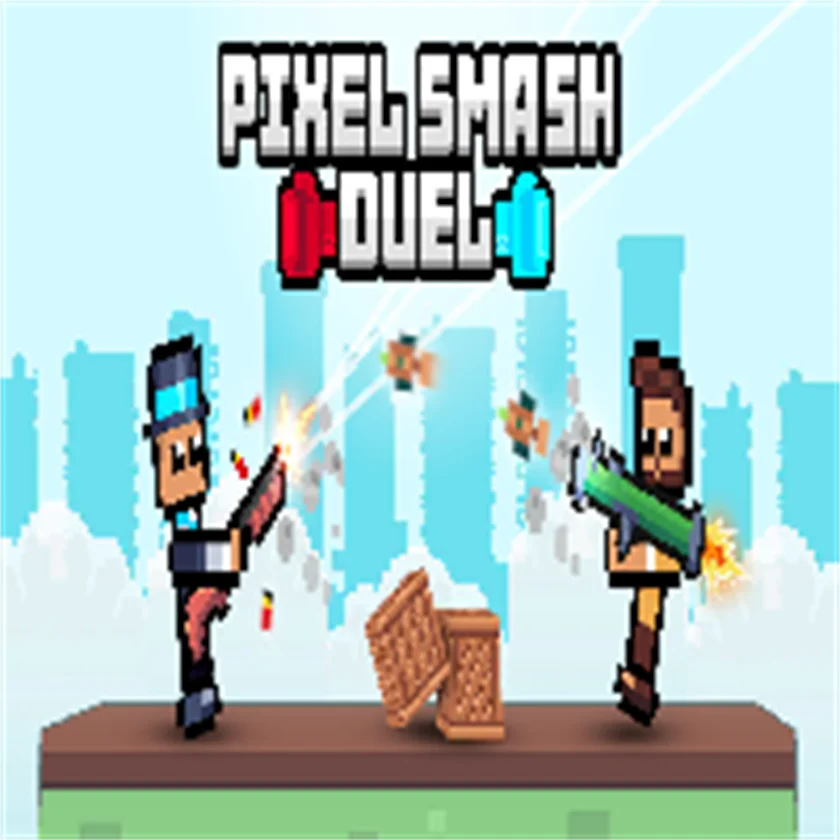 Pixel Smash Duel — free online game screenshot and gameplay preview
