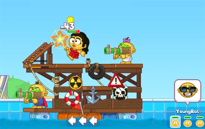 Raft Wars 2 — free online game screenshot and gameplay preview