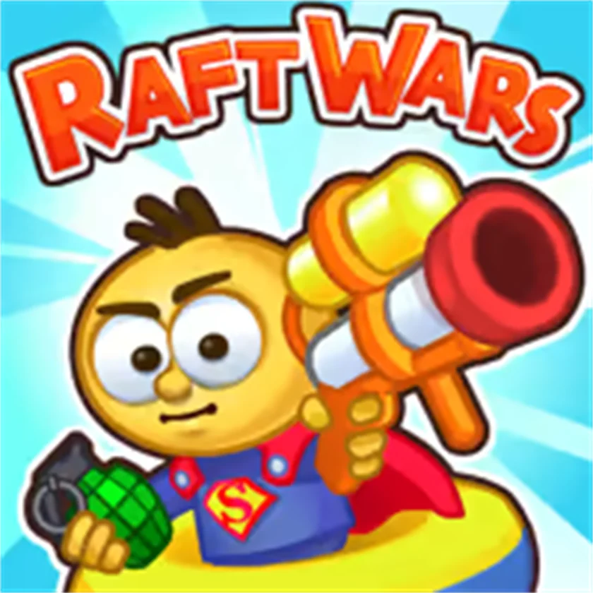 Raft Wars 1 — free online game screenshot and gameplay preview