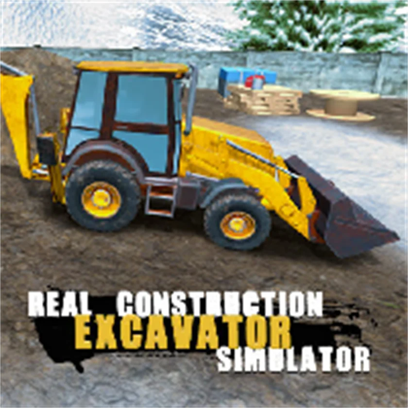 Real Construction Excavator Simulator — free online game screenshot and gameplay preview