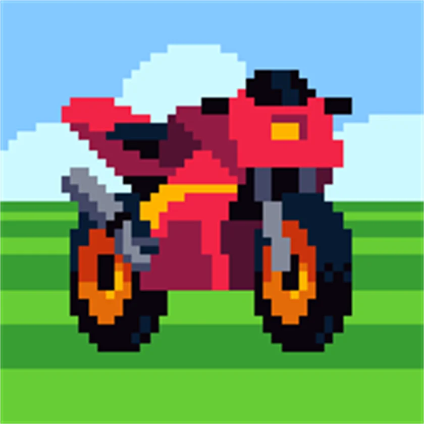 Retro HighWay — free online game screenshot and gameplay preview