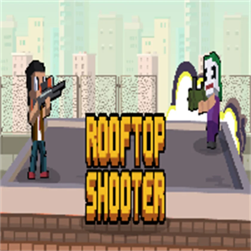 Roofttop Shooters — free online game screenshot and gameplay preview