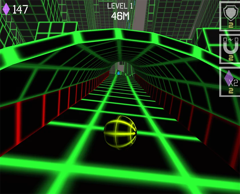 Slope Racing 3D — free online game screenshot and gameplay preview