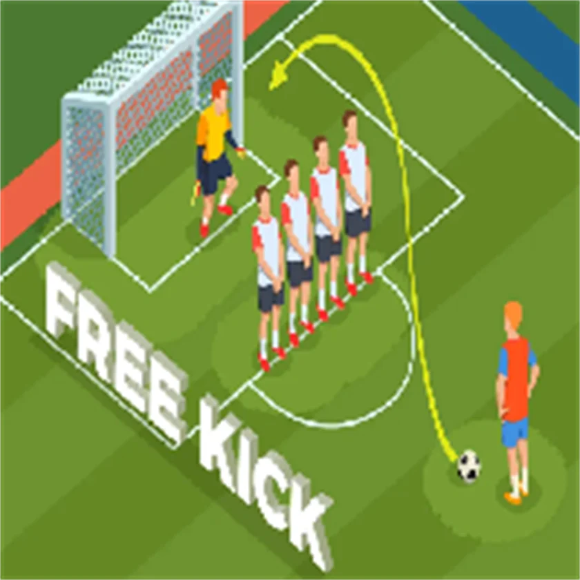 Soccer Free Kick — free online game screenshot and gameplay preview