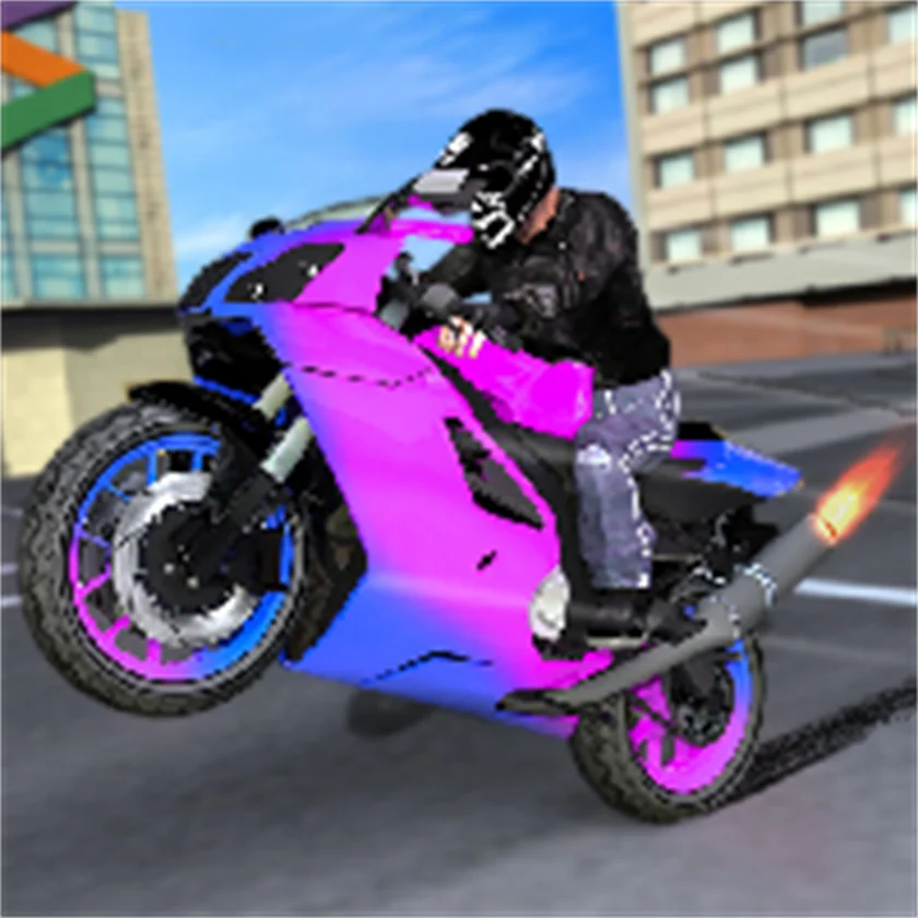 Sports Bike Racing — free online game screenshot and gameplay preview