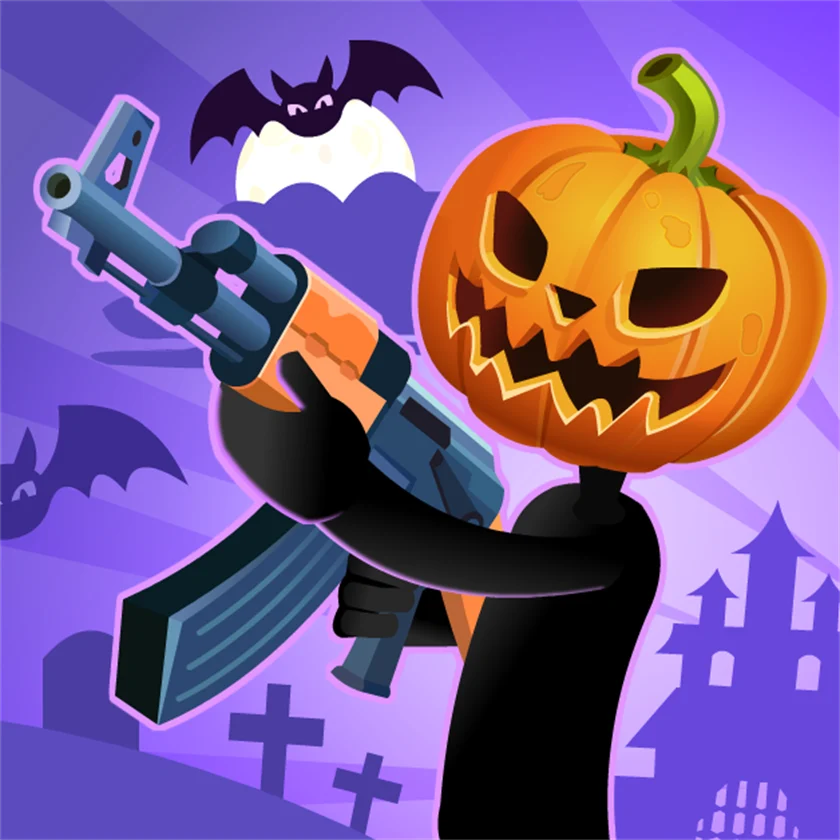 Stick Merge Halloween — free online game screenshot and gameplay preview