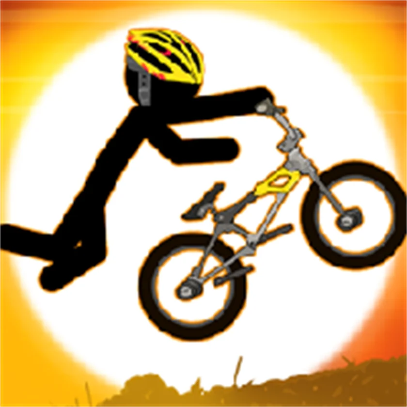 Stickman Bike Pr — free online game screenshot and gameplay preview