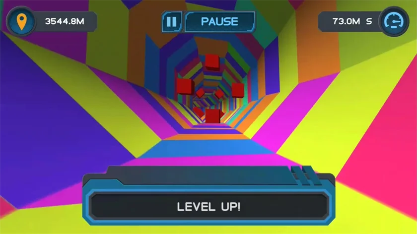 Tunnel Rush — free online game screenshot and gameplay preview