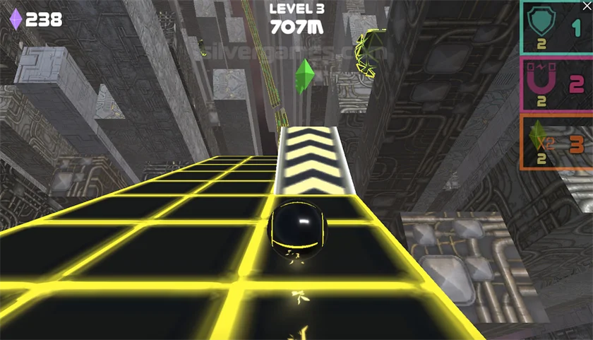 Two Ball 3D — free online game screenshot and gameplay preview