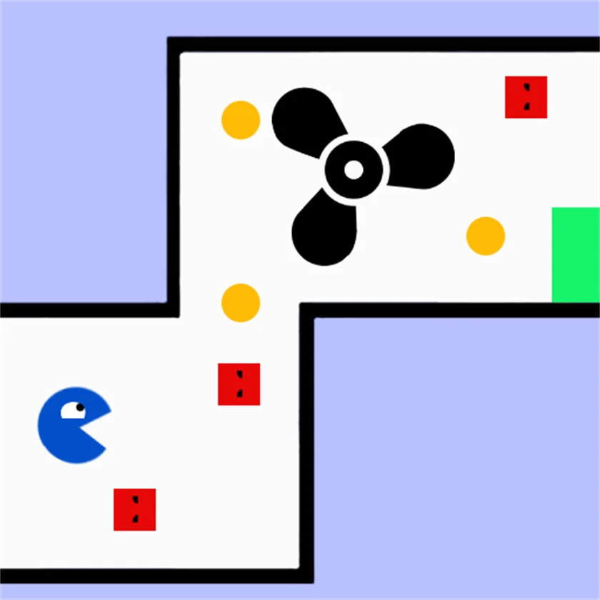 Worlds Hardest Game 3 — free online game screenshot and gameplay preview