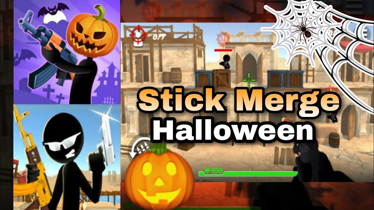 Stick Merge Halloween